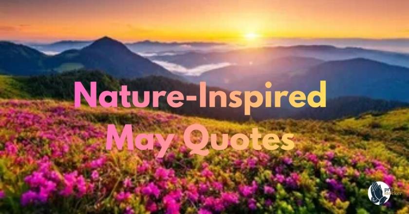 Nature-Inspired May Quotes