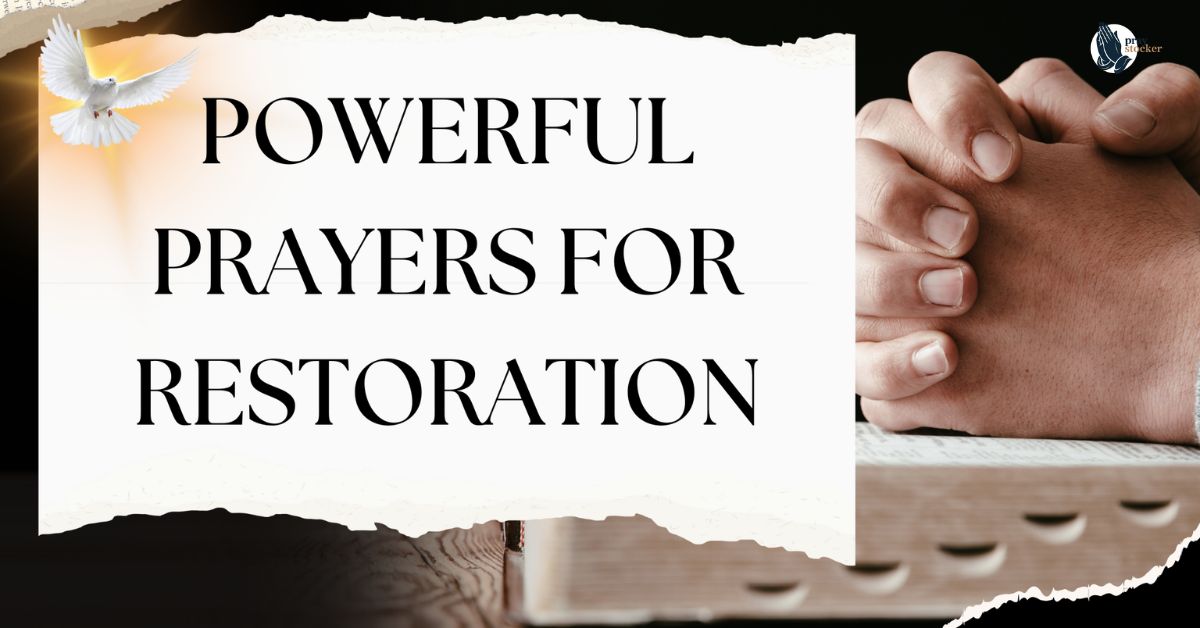 50 Powerful Prayer Points for Restoration and Healing