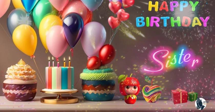 Powerful Happy Birthday Prayer for My Sister