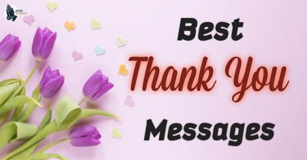 Professional Thank You Message Examples