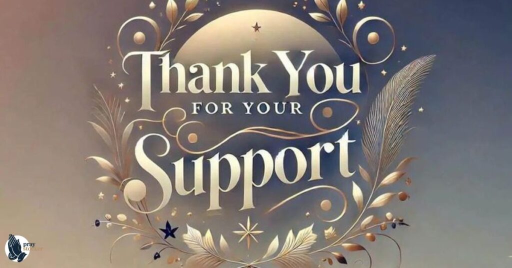 Thank You Message for Support and Help