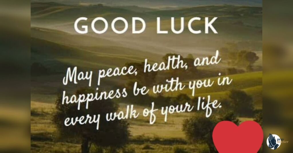 The Real Impact of a Simple Good Luck Message