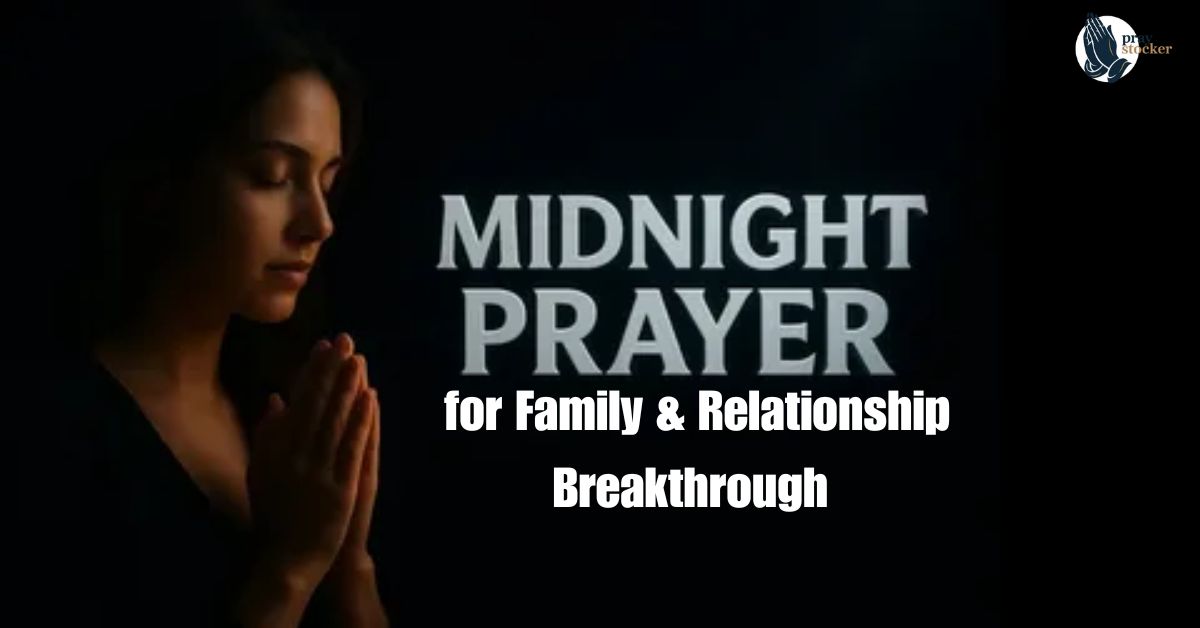 Midnight Prayers for Family & Relationship Breakthrough